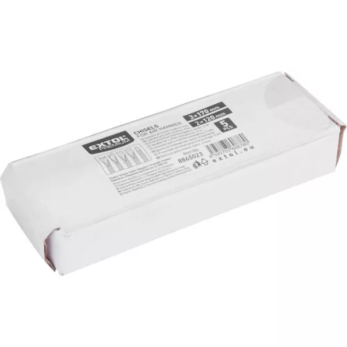 véső klt. 5db, 10mm (3/8") hatszög befogás (használható a 8865022 géphez)