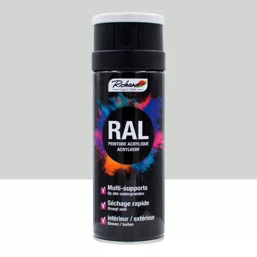 RICHARD Oldószeres AKRIL FESTÉK SPRAY RAL7035 Világosszürke