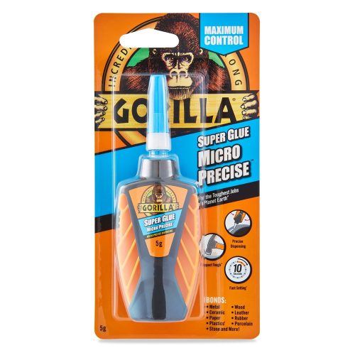 Gorilla Super Glue Micro Precise Pillanatragasztó 5gramm 