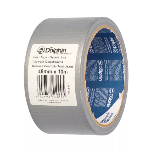 Blue Dolphin Duct Tape ragasztószalag Szürke 190 mikron 48mm x 10m