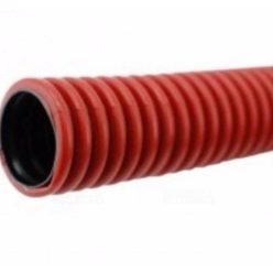   Lépésálló gégecső behúzószállal 75mm duplafalu Kopoflex (50m-es tekercsben)