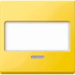   MERTEN Feliratozható billentyű, fényjelzős funkciókhoz, System-M, sárga