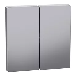 MERTEN Dupla billentyű, System-D, acél