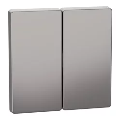 MERTEN Dupla billentyű, System-D, nikkel