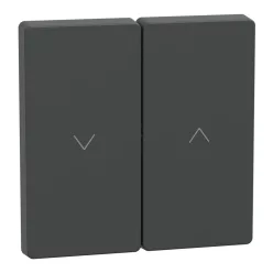   MERTEN Dupla billentyű, redőnyvezérléshez, System-D, antracit