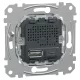 MERTEN Dupla USB töltő, A+C, 21 W