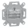 MERTEN 1xRJ45, Cat6A, STP aljzat