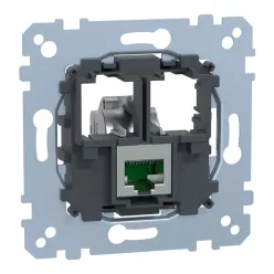 MERTEN 1xRJ45, Cat6A, STP aljzat