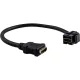 MERTEN Keystone HDMI csatlakozó, kábellel
