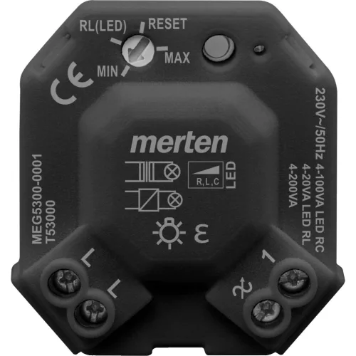 MERTEN Univerzális LED fényerőszabályzó modul, 4-100 W