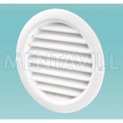 VENTIL RÁCS KEREK 125mm SZ.HÁLÓS