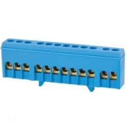 GYŰJTŐSÍN 12x16mm2 SZIGETELT KÉK