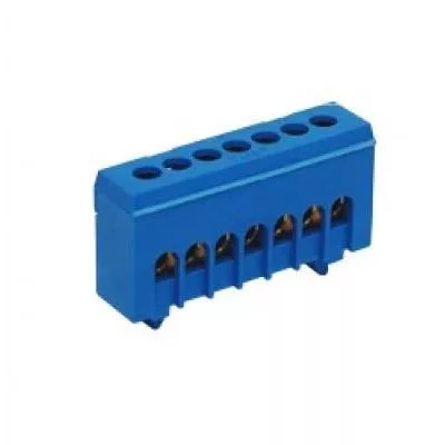 GYŰJTŐSÍN  7x16mm2 SZIGETELT KÉK