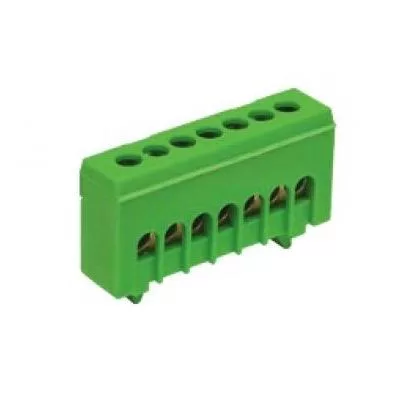 GYŰJTŐSÍN  7x16mm2 SZIGETELT ZÖLD