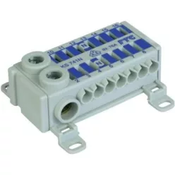 FŐVEZ.LEÁG.SORK.1P 2x25/14x4mm2 KÉK