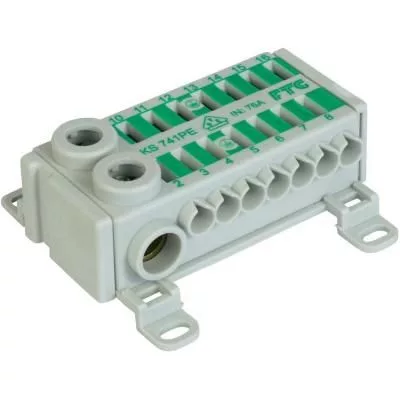 FŐVEZ.LEÁG.SORK.1P 2x25/14x4mm2 ZÖ.