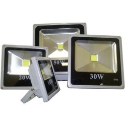 FÉNYVETŐ LED LAPOS 50W HIDEG FEH.