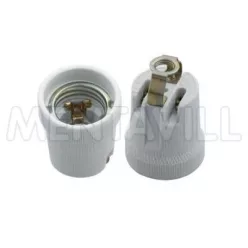 FOGLALAT E27 KERÁMIA HLDR-E27-D