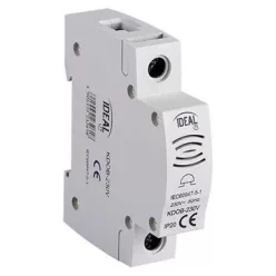 CSENGŐ 1P SÍNRE PATT. KDOB-230V TIP.