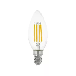 LED FÉNYF E14 C35 4W 2700K 470LM ÁT@