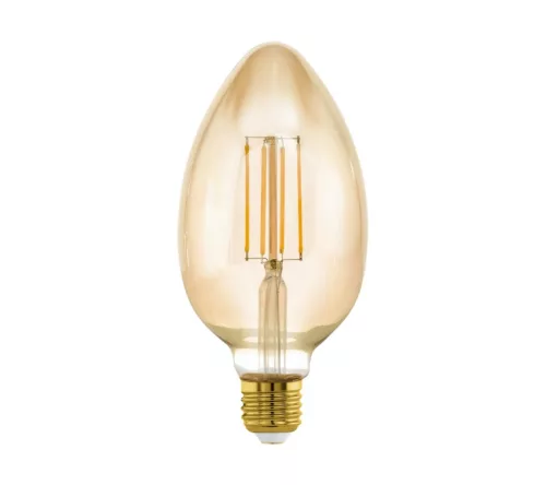 LED FÉNYF E27 B80 4,5W 2200K AMBER@