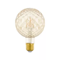 LED FF E27 G95 2,5W 2200K AMBER SZA@