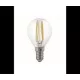 LED E14  4W LED P45 FILAMENT CLEAR@