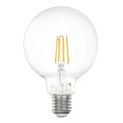 LED-es fényforrás E27 G95 4W 2700K@