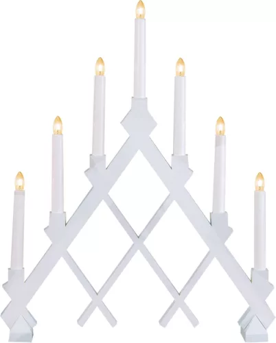 ASZT.GYERTYT.E10 7X3W 430X70X530MMF@