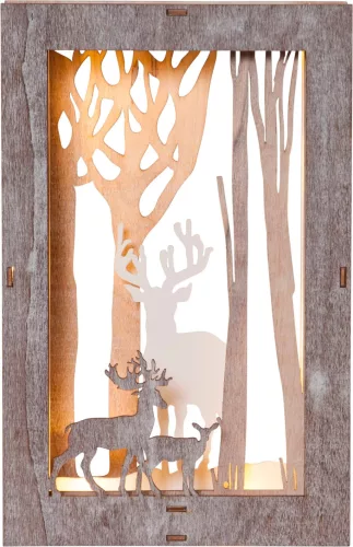 LEDDEKKÉP 2ELEM 10X0,03W 180X280MM @