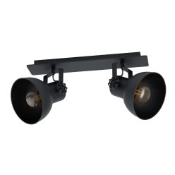 FALI/MENNY.E27 2X40W FEKETE BARNSTA