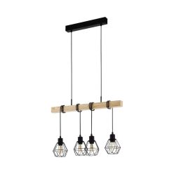 TOWNSHEND 5 Függ. E27 4x60W fk/töl@