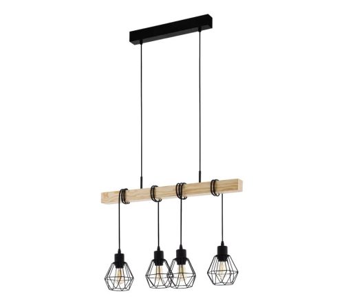 TOWNSHEND 5 Függ. E27 4x60W fk/töl@