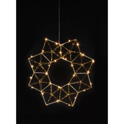 KOSZORÚ FÜGG. RÉZ 30LED O40 220V@