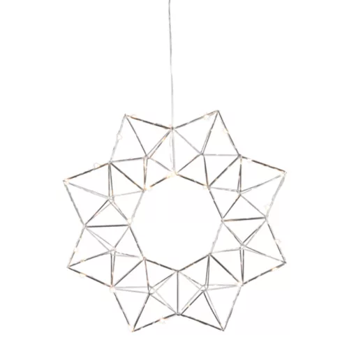 KOSZORÚ FÜGG. KRÓM 30LED O40 220V@