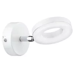 ODERZO LED fali 3,8W fehér/króm@