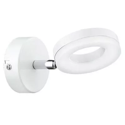 ODERZO LED fali 3,8W fehér/króm@