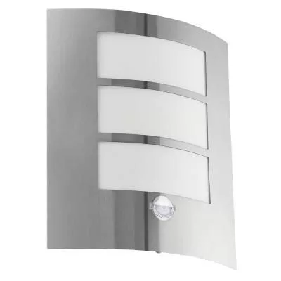 EGLO KÜLTÉRI FALI 1*15W PL +SZENZOR