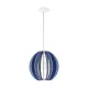 Függeszték E27 1x60W kék Fabella