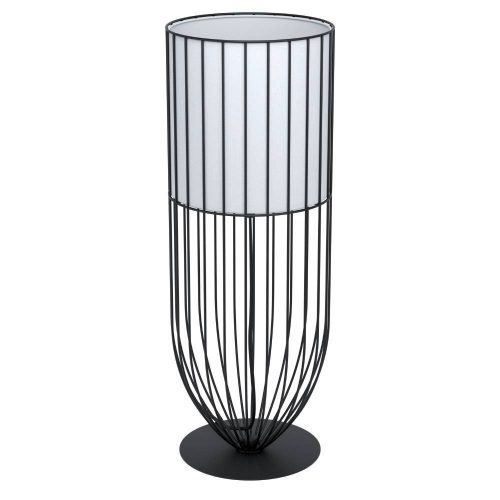 ASZTALI E27 1X60W FEKETE/FEHÉR NOSI@