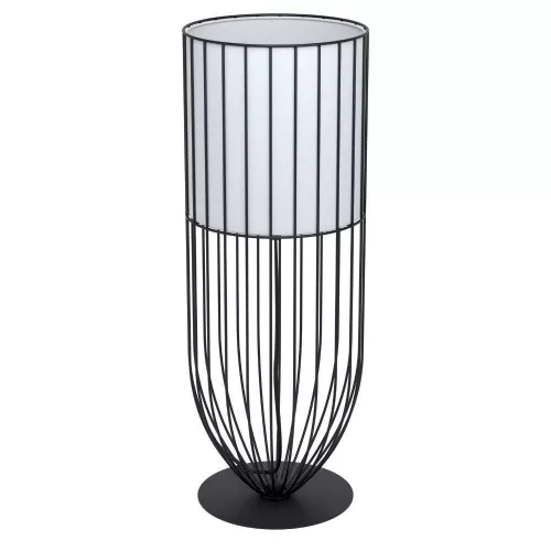 ASZTALI E27 1X60W FEKETE/FEHÉR NOSI@