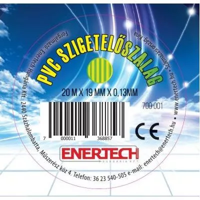 SZIG.SZALAG    20x19 ZÖLD-SÁRGA PVC@