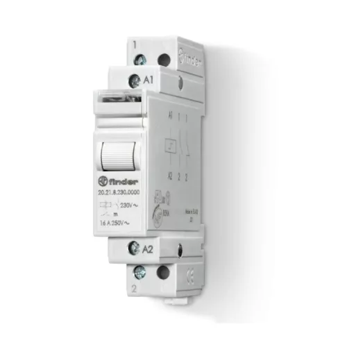 IMPULZUSRELÉ 12V 16A TS35
