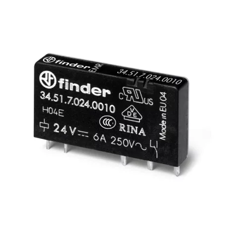 RELÉ  24V 6A  1P DC 34.5170240000!!!