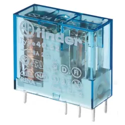 RELÉ FINDER 12V/DC 8/15A 8P 2CO
