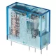 RELÉ FINDER 12V/DC 16/30A 8P 1CO
