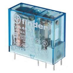 RELÉ FINDER 24V/DC 16/30A 8P 1CO