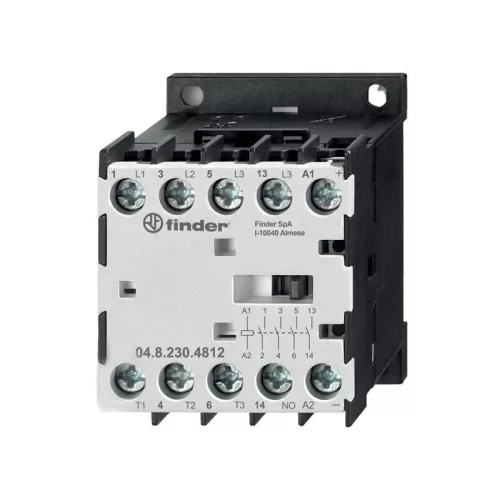 MÁGNESKAPCS 12A 3Z+1SZ 230VAC MINI