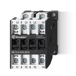 MÁGNESKAPCS 10A 3Z+S1Z 230VAC 4KW