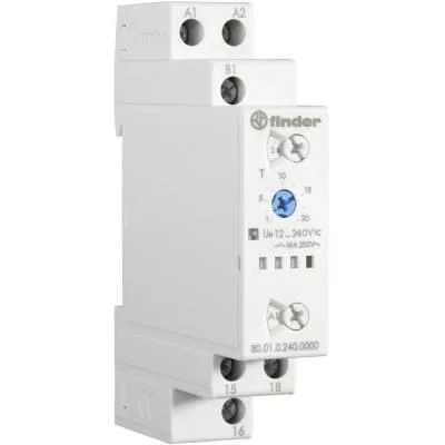 IDŐRELÉ FINDER UNI.24-240VAC/DC  8A